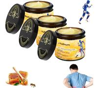 Crème Au Venin d'Abeille 60g,Crème au venin d'abeille instantanée ultra forte,pour veines d'abeilles pour les articulations et les os, le dos, le cou, les genoux, (3)