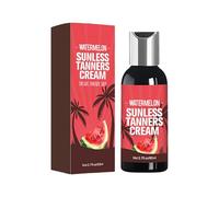 Crème autobronzante pour toutes les peaux, crème carame, lotion bronzante, extrait de guarana, texture légère (C, 1 pièce)