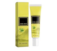 Crème aux herbes d'Asie de l'Est - Crème hydratante pour le corps et le cou, baume de soin à la menthe et au chèvrefeuille, soin léger et non gras, apaise les peaux sèches et rougies, végétalien 15 g