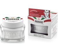 Crème Avant-Rasage Pour Peaux Sensibles (Pot De 100 Ml) ¿ Crème De Pré-Rasage Adoucissante Aux Extraits D'avoine Et De Thé Vert ¿ Fabriquée En Italie[Z789]