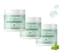 Crème barrière pour les plis cutanés, hydratante et protectrice contre les frottements, formule non grasse qui favorise le confort des zones sujettes aux frottements, pour toutes les saisons (3 pcs)