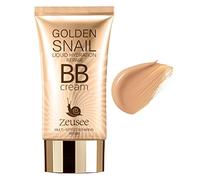 Crème Bb Réparatrice Escargot,Visage Bb Crème Maquillage Pour Peaux Sèches | 50 ml de contrôle de l'huile 24 h, le fond de teint hydratant imperméable améliore le teint inégal. Proidl