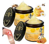 Creme Bee Venom Lot de 2 crèmes venin d'abeille, crème pour les articulations, pommade naturelle pour le dos, la nuque, les genoux, la nutrition profonde apaisante, douce guanjie de soin