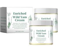 Crème bio à l'igname sauvage, soin hydratant pour le visage et le corps, crème à l'igname sauvage pour l'équilibre hormonal, adaptée au bien-être général des hommes et des femmes.