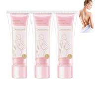 Crème blanchissante, crème double blanchissante à la niacinamide, lotion pour le corps pour peaux sèches, éclaircissante, hydratante et lissante, améliore le teint terne et rajeunit. (3pcs)