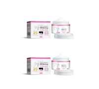 Crème Blanchissante pour le Corps,Crème Hydratante et éclaircissante,Nourrissante et Éclaircissant,Blanchit le Visage et éclaircit le Teint,Éclaircit La Pigmentation 2PC