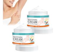 Crème Blanchissante Skin Lightening Cream Brightening Cream, Creme Visage Anti Taches, Efficace pour les Aisselles, Les coudes, Blanchit Nourrit Et Répare La Peau