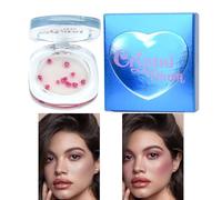 Crème blush pour les joues | Nude Makeup Balm Balm High Gloss Blush - Changement chaud multifonctionnel Blush, Lèvres durables maquillage de la teinte de baume pour les joues, les yeux et les lèvres