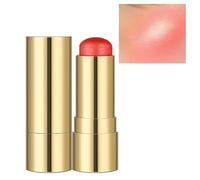 Crème Blush Stick Maquillage pour les Joues,3 en 1 Dard à Joues et Taches de Lèvres et Fard à Paupières,Léger,Imperméable,Longue Durée,Facile à Utiliser,Cadeau de la Fête des Mères (A, 2.76 Pouces)