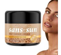 Crème bronzante | 50 g d'accélérateur de bronzage | Soin hydratant bronzant pour peaux grasses sensibles unisexes vacances été