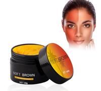 Crème Bronzante Brun, Accélérateur de Bronzage pour Soleil Extérieur, Autobronzant Visage et Corps Obtenez Un Bronzer Naturel, Durable Rapide Gel de Bronzage, 50g