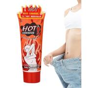 Crème brûle-graisses au piment 7 jours,gel-crème au piment fort pour la perte de poids,la rend lisse et délicate, brûle la graisse abdominale en 1 semaine,convient à tous types de peau