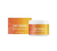 Crème brûle-graisses Hot Cream,Crème raffermissante et modelante de 60 g,Lifte la peau affaissée, réduit les rides et la cellulite rapidement,sculpte les courbes du corps