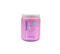 Crème Capillaire C4 1000 ml - Olive, Monoï - Action démêlante, régénérante - Pour cheveux teints, décolorés - Protège et rend les cheveux plus forts et brillants