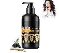 Crème Caviar Hydratante et Coiffante à l'Élastine pour Cheveux Bouclés, Crème de Soin au Caviar Noir, Lotion Boucles Hydratation Longue Durée à l'Élastine, Pour Cheveux Secs et Abîmés