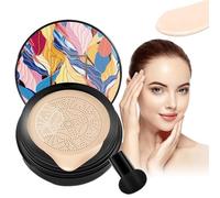 Crème CC Air Cushion avec Tête de Champignon - Fond de Teint Hydratant & Correcteur | Mushroom Head Air Cushion Foundation pour un Teint Naturel, Durable & Éclatant (Naturel)