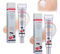 Crème CC correctrice de teint à la Centella Asiatica, anti-cernes multi-usages correcteur de teint, couvrance totale, base de teint pré-maquillage hydratante teintée, pour tous types de peau