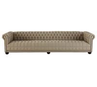 Crème Chesterfield Salon quatre places Design Canapés Meubles Tissus Canapés