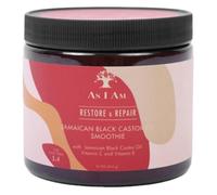 Crème coiffante - AS I AM - JBCO Smoothie - 454 g - Sans parabène - Cheveux bouclés/frisés