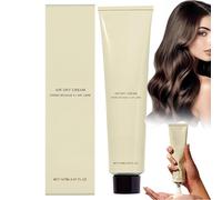 Crème coiffante complète pour cheveux bouclés, texture hydratante et naturelle, sans chaleur, formule légère pour tous types de cheveux, 147 ml (1Pièce)