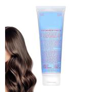 Crème coiffante pour cheveux - 150 ml de mousse anti-frisottis - Crème hydratante pour les boucles - Crème légère pour cheveux bouclés, ondulés, longs, courts, secs, résistants, voyages quotidiens