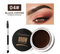 Crème Coiffante Pour Sourcils Sauvages,6 Couleurs,Avec Brosse,Gel À Sourcils Longue Durée,Résistant Aux Couleurs,Cire De Savon,Crème Blanche Pour Sourcils.04.