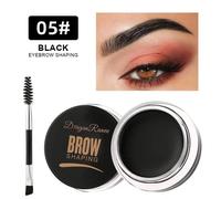 Crème Coiffante Pour Sourcils Sauvages,6 Couleurs,Avec Brosse,Gel À Sourcils Longue Durée,Résistant Aux Couleurs,Cire De Savon,Crème Blanche Pour Sourcils.05.