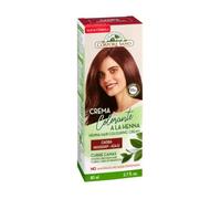 Crème Colorante Au Henné Acajou - Corpore Sano - Semi-Permanente - Sans Ammoniaque - Cheveux Colorés Ou Mechés