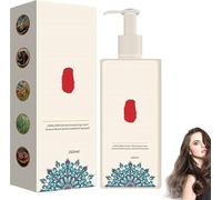 Crème colorante pour cheveux à agent unique, crème colorante pour cheveux gris couvrant, shampooing colorant pour cheveux botanique pour tous types de cheveux, sans dommage pour les cheveux