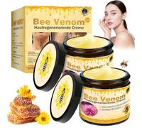 Crème complète au venin d'abeille Pro, 2026 Nouvelle pommade professionnelle au venin d'abeille, Crème régénérante pour la peau au venin d'abeille, Ingrédients naturels, pour tous les types de peau