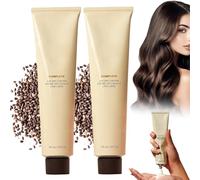 Crème Complète Séchage À L'air Libre, Crème Complète Séchage À L'air Libre Pour Cheveux Bouclés, Crèm Séchae À L'air Libe Sans Chaleur, Contrôle Des Frisottis Et Texture Naturelle (2 pièces)