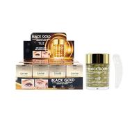CRÈME CONTOUR DES YEUX AU CAVIAR D'OR NOIR ANTI-RIDES ANTI-RIDES RAFFERMISSANTE ANTI-ÂGE ANTI-GRAVITÉ (60 GRAMMES) TUZ