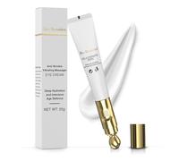 Crème contour des yeux au rétinol, cernes, rides, anti-âge et gonflements pour homme et femme avec masseur électrique