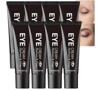 Crème contour des yeux effet tenseur instantané, soin hydratant quotidien, baume hydratant, sérum anti-âge pour raffermir et tonifier la peau, réduire les poches et les cernes (8PCS)