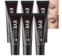 Crème contour des yeux effet tenseur instantané, soin hydratant quotidien, baume hydratant, sérum anti-âge pour raffermir et tonifier la peau, réduire les poches et les cernes (6PCS)