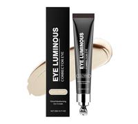 Creme Contour des Yeux Eye Cream 4-en-1 - Contour des yeux anti rides, Crème teintée anti-âge pour les yeux, Hydratant, Réparateur, Anti-Âge, Anti-Rides, Raffermissant avec Nourrissante (Ivory White)