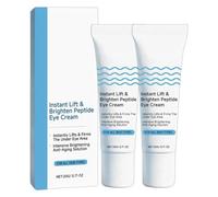 Creme Contour Des Yeux Instant Lift Brighten Peptid, Instant Lift Brighten Peptide Eye Serum, Brightening Firming Under Eye Care, Lightweight Eye Serum For Dark Circles Puffiness (2PC)