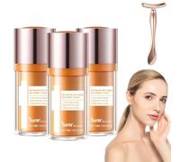Crème contour des yeux Papa Feel 5D Peptide, Crème contour des yeux 5D Peptides Anti-âge, Gel contours des yeuxs liftant aux peptides pour les cernes et les poches (3PCS)