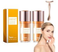 Crème contour des yeux Papa Feel 5D Peptide, Crème contour des yeux 5D Peptides Anti-âge, Gel contours des yeuxs liftant aux peptides pour les cernes et les poches (2PCS)