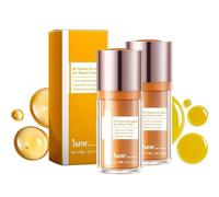 Crème contour des yeux Papa Feel, PAPA FEEL Crème Réparatrice Anti-Âge Peptides 5D, Sérum Raffermissant Instantané aux Peptides et à la Niacinamide, Correcteur de Poches (2Pcs)