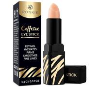 Crème contour des yeux pour les cernes et les poches : bâton contour des yeux à la caféine - Crème sous les yeux pour les rides - Traitement des cernes sous les yeux - Lisse les ridules et hydrate le