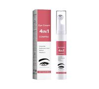 Crème Contour Des Yeux Raffermissante - 15ml Éclaircissant Hydratant Non Gras | Crème Tenseur Contour des Yeux - pour Hydratation Soin Quotidien Voyage Jour Nuit