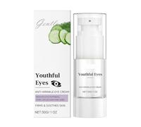 Crème Contour Des Yeux Revitalisante for Les Yeux Fatigués - Formule Hydratante for Éclaircir, Lisser et Rafraîchir la Zone Délicate Du Contour Des Yeux(1pcs)