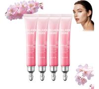 CrèMe Contour Des Yeux Sakura Anti-Cernes, Raffermissement - Soin Hydratant Et Raffermissant Pour Tous Types De Peau, Effet Tenseur Instantané, Soin Contour Des Yeux Multi-Actions (4 STÜCKE)