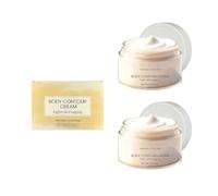 Crème contour pour le corps 200 ml - Crème corporelle contre la cellulite et la peau flasque - Pour des contours fermes sur le ventre, les jambes et le haut des bras - Pénètre rapidement sans graisser