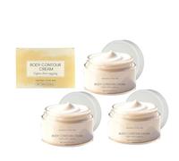 Crème contour pour le corps 200 ml - Crème corporelle contre la cellulite et la peau flasque - Pour des contours fermes sur le ventre, les jambes et le haut des bras - Pénètre rapidement sans graisser