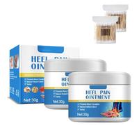 Crème Contre La Douleur Au Talon, 30g Crème Onguent Naturelle Contre La Douleur Au Talon, Crèmes Pour Talons Et Plantaires, Apaiser Et Soulager, Pour Hommes Et Femmes (2pcs)