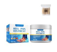 Crème Contre La Douleur Au Talon, 30g Crème Onguent Naturelle Contre La Douleur Au Talon, Crèmes Pour Talons Et Plantaires, Apaiser Et Soulager, Pour Hommes Et Femmes (1pcs)