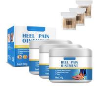 Crème Contre La Douleur Au Talon, 30g Crème Onguent Naturelle Contre La Douleur Au Talon, Crèmes Pour Talons Et Plantaires, Apaiser Et Soulager, Pour Hommes Et Femmes (3pcs)