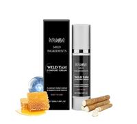 Crème corporelle à l'igname sauvage | Soulage les douleurs menstruelles, équilibre hormonal | Non irritante, absorption rapide | Soins féminins 50 ml